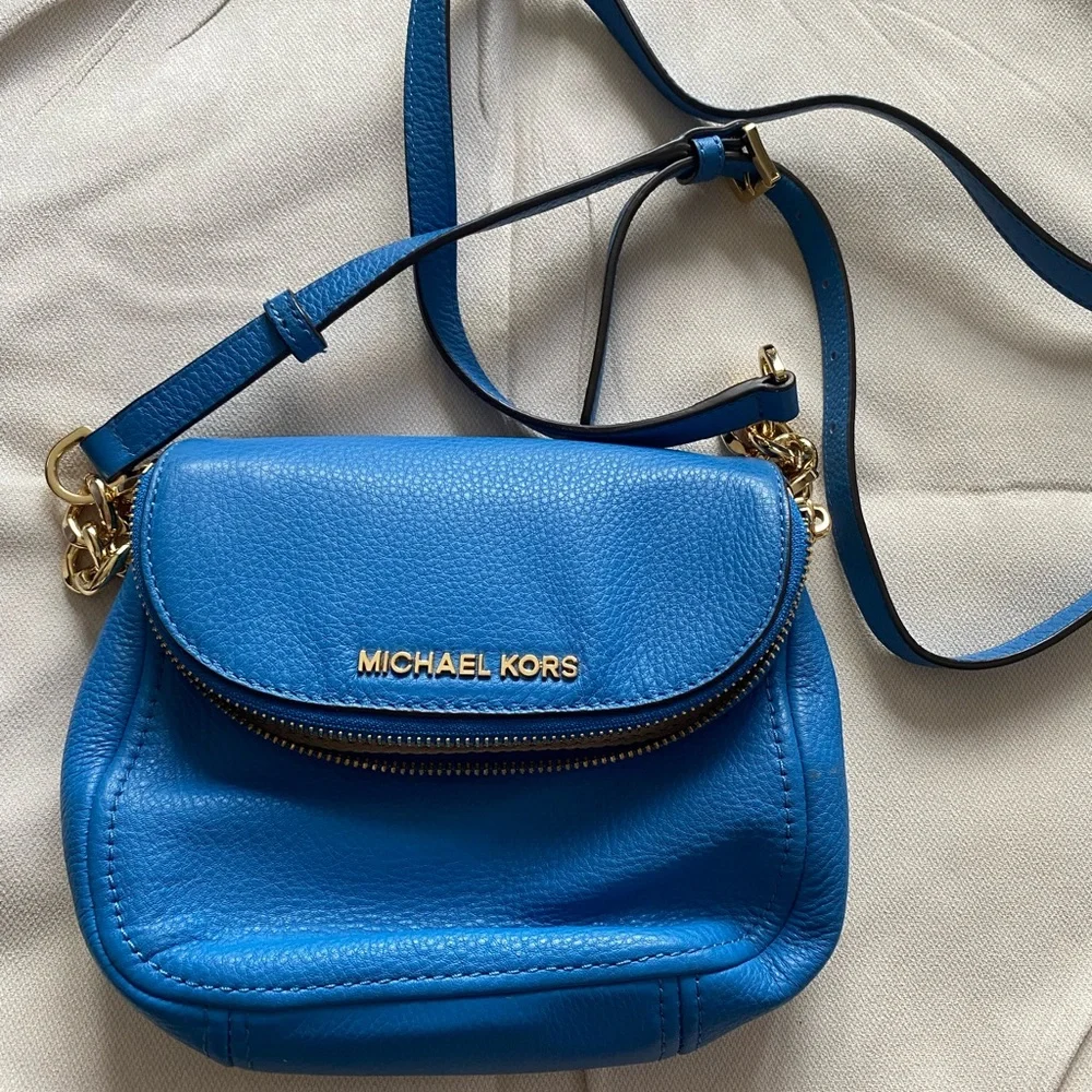 Michael Kors Vibrant Blue Crossbody Bag